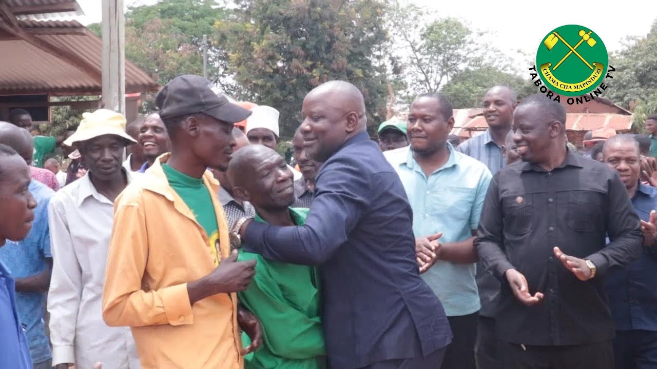 MAPOKEZI YA MBUNGE WA JIMBO LA ULYANKULU MHE  LUFUNGIJA (JAMKAYA) KATA YA MWONGOZO