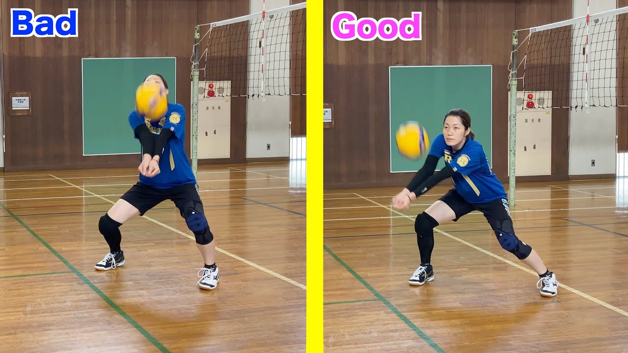 【receive】Tips to get it smoothly!!【volleyball】