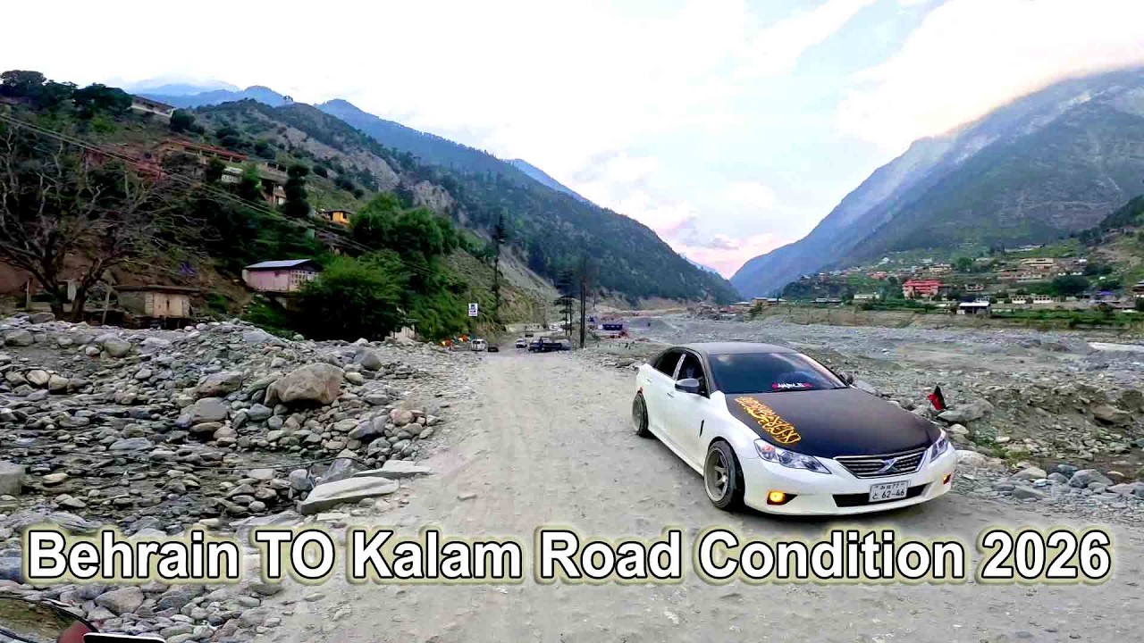 Behrain To Kalam Road Condition 2026 ll Swat Bike Tour