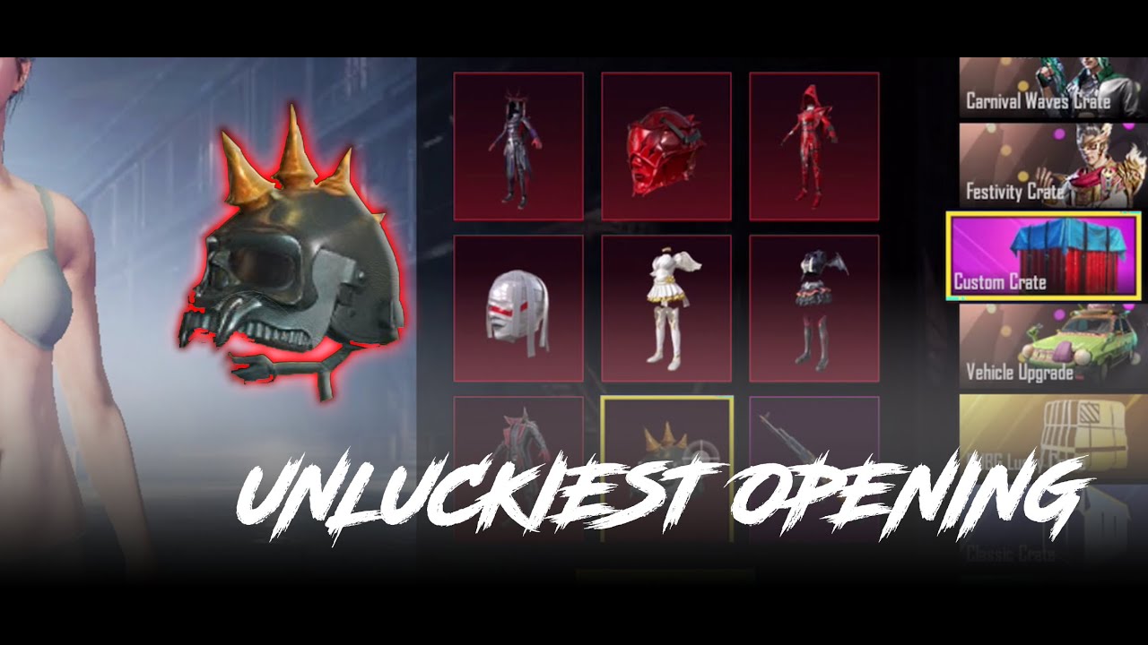 Worst 😡6000 UC Custom Crate Opening! | PUBG MOBILE
