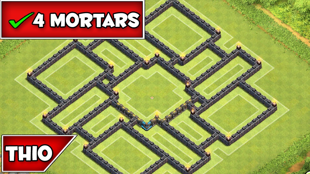 CLASH OF CLANS | BEST TOWNHALL 10 FARMING BASE w/ 4th Mortar (Mercury 10)