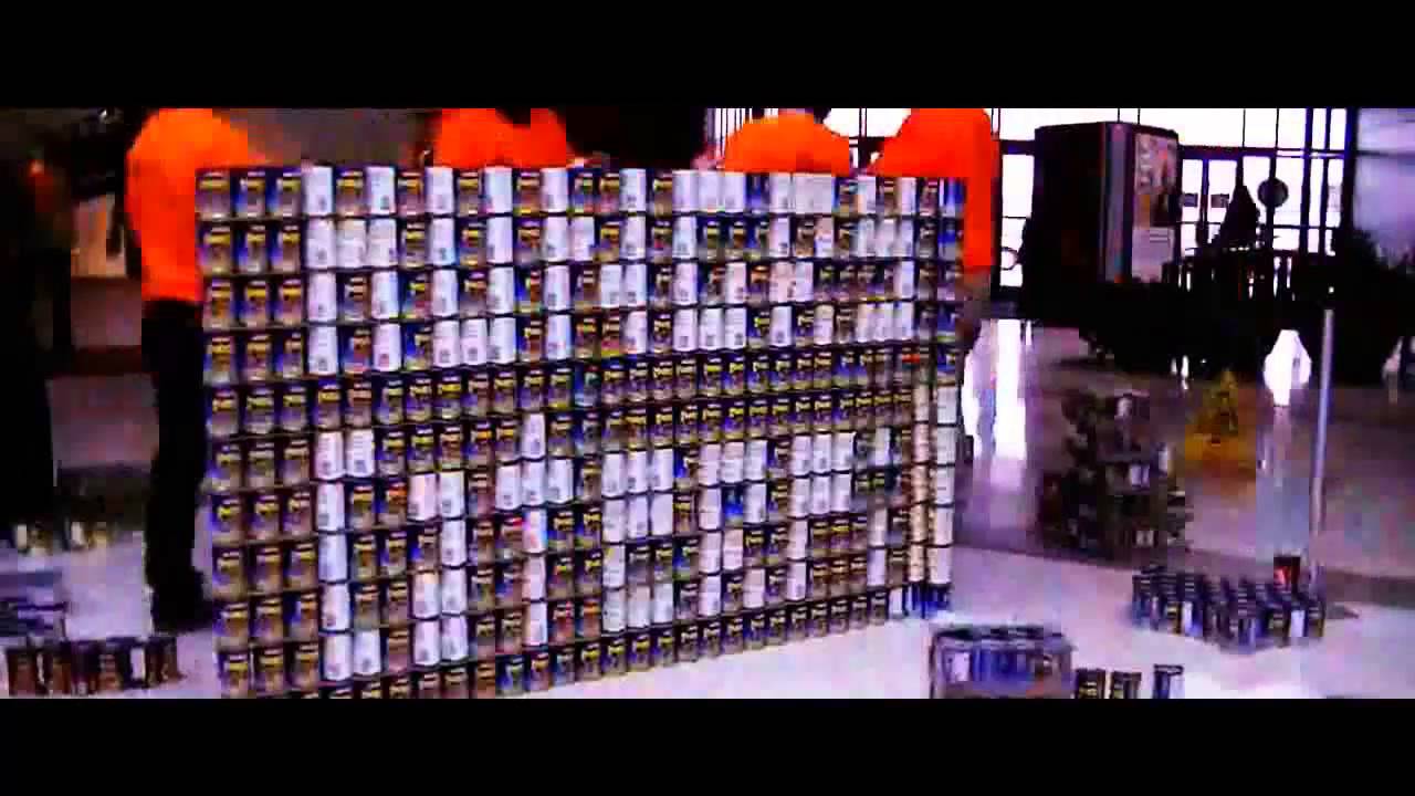 Lambton Mall   CANstruction Promo 2014