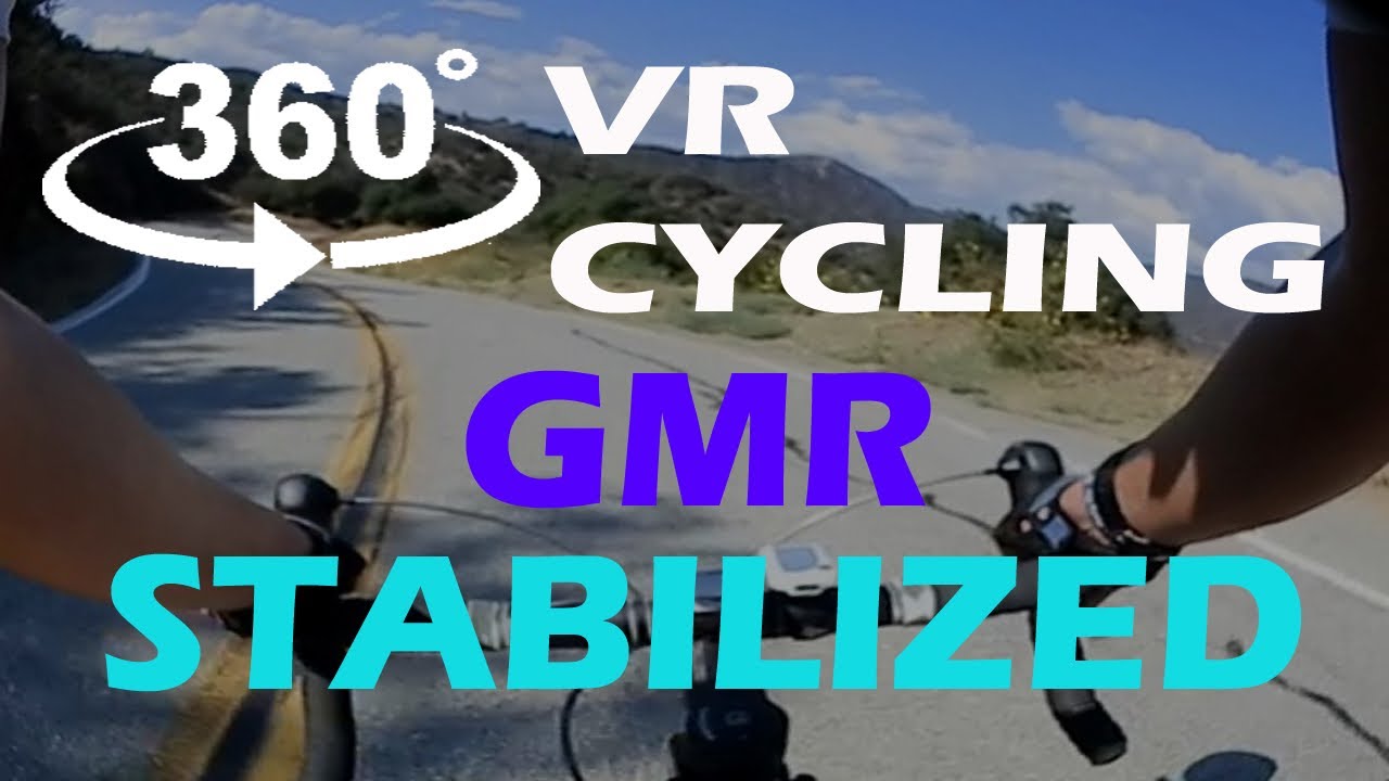 360° VR Cycling at GMR Glendora Mountain Road, CA - For Indoor Trainers and Exercise Bikes