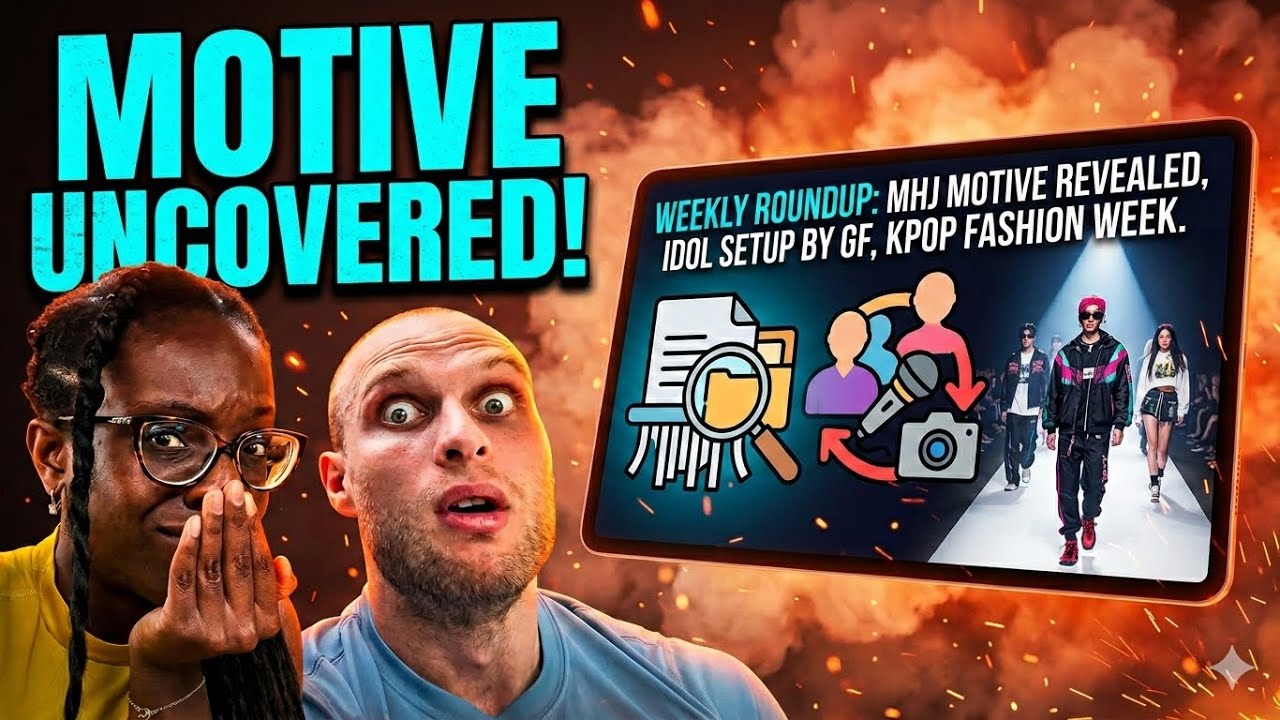 REACTION TO WEEKLY ROUNDUP: MHJ REAL MOTIVE REVEALED, IDOL SETUP BY GF, KPOP FASHION WEEK