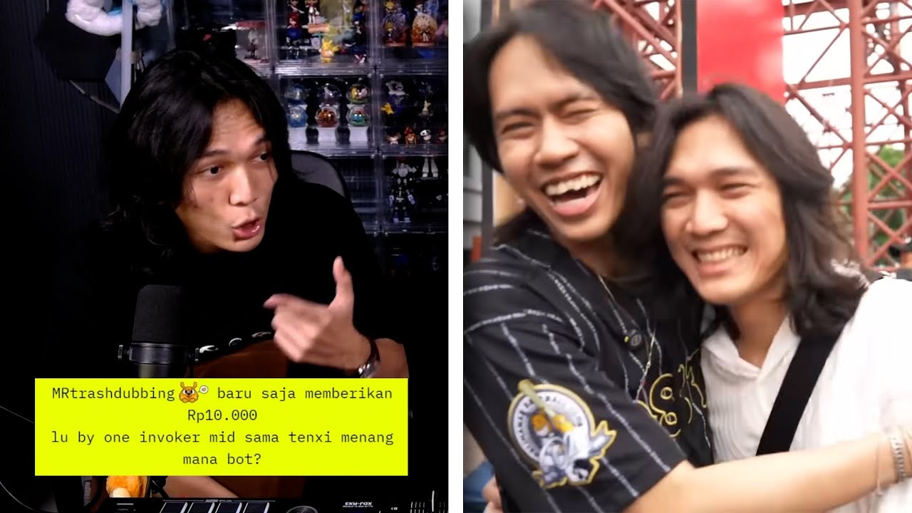 Akhirnya pertama kali DERA ketemu IBOT dan nantang TENXI main Dota