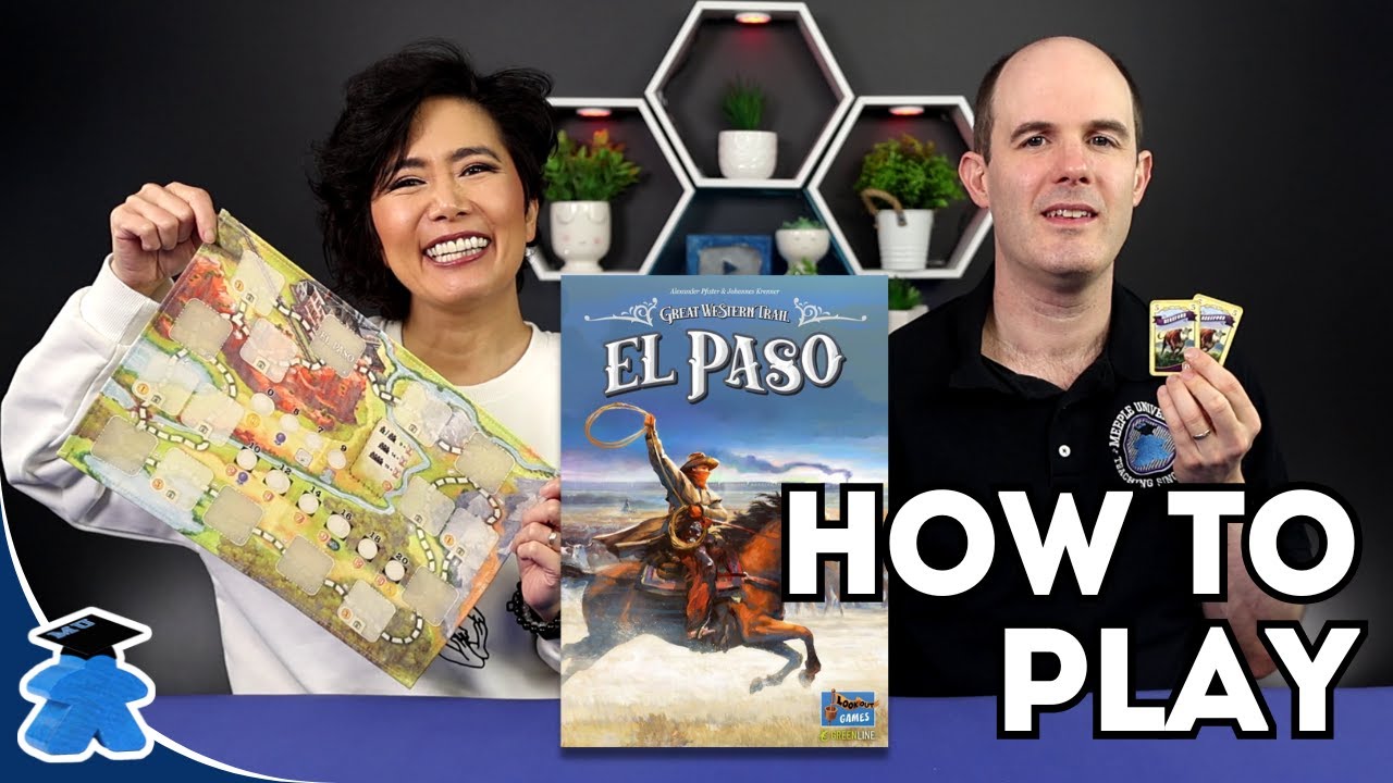 Great Western Trail El Paso — как играть. Полное, понятное и краткое руководство по настольной игре.