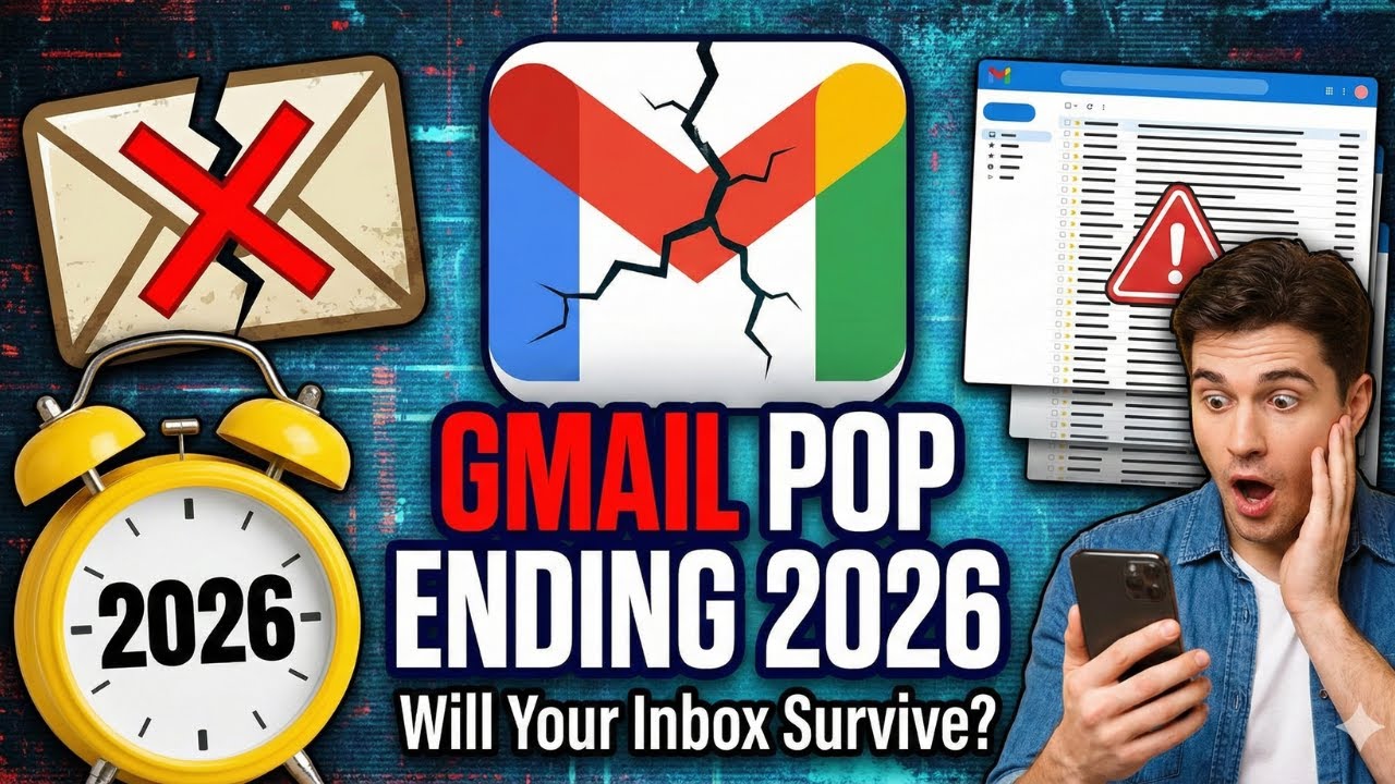 В 2026 году ваш почтовый ящик Gmail изменится в связи с этим закрытием.