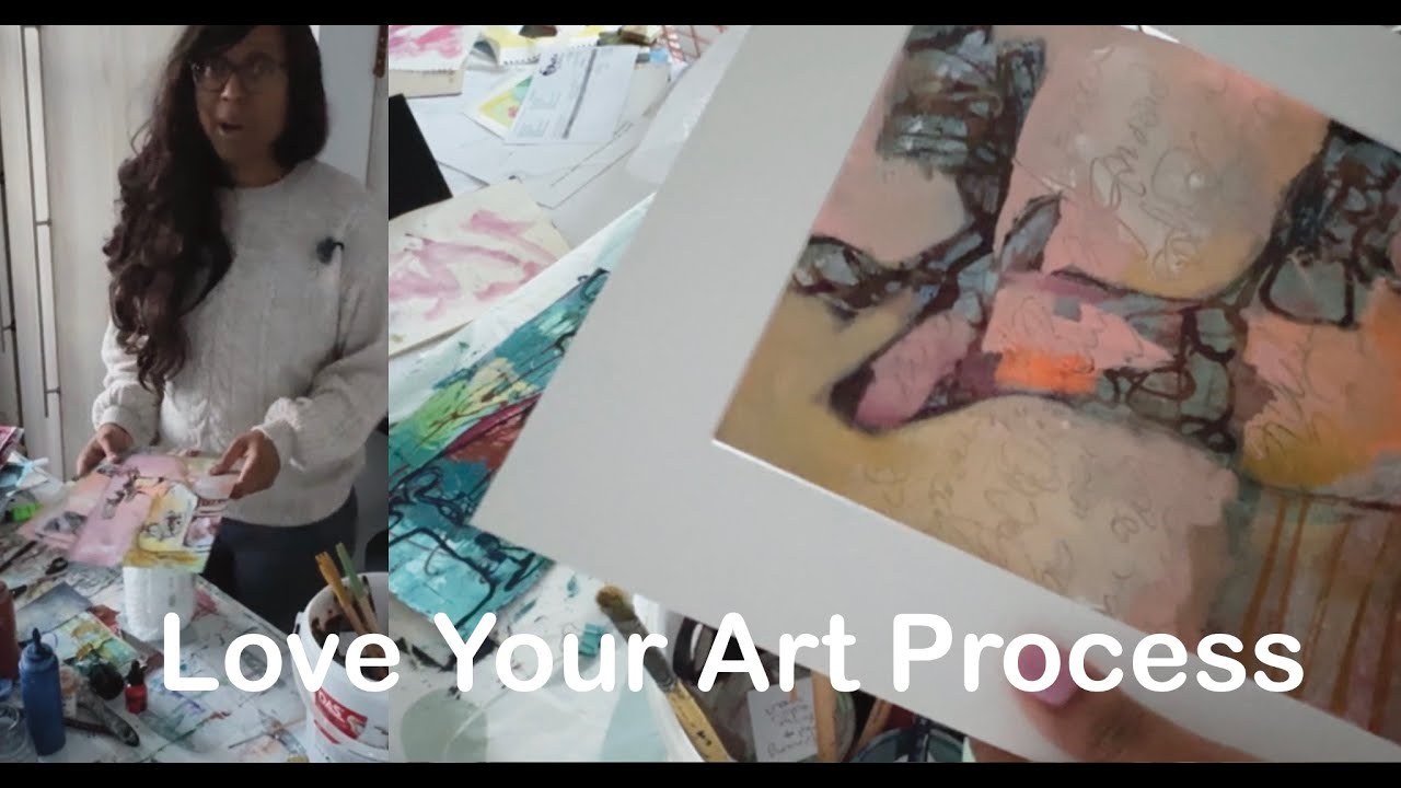 Love Your Art Process | Artist Studio Vlog #69 | Creative Experimentation