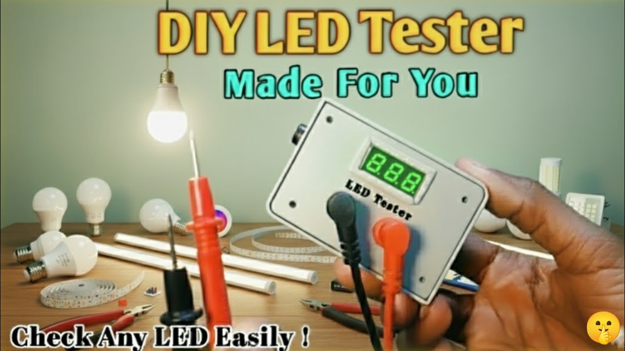 💥Unbelievable DIY! LED Testing Machine |💡 घर पर बनाओ Smart LED Tester | Check Any LED in Seconds