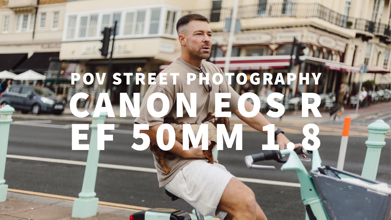 EF 50mm 1.8 POV Street Photography with Canon EOS R | Brighton Seafront