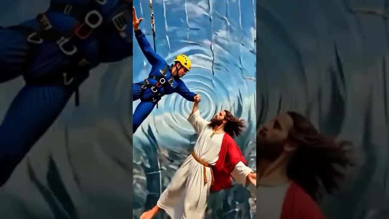 Он упал с высоты 50 этажей... Пока его не поймали ЭТИ руки 😱✝️ 