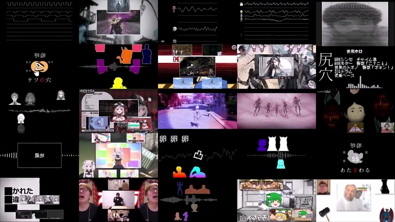 【本家＋24作品比較】尻穴.ptcop