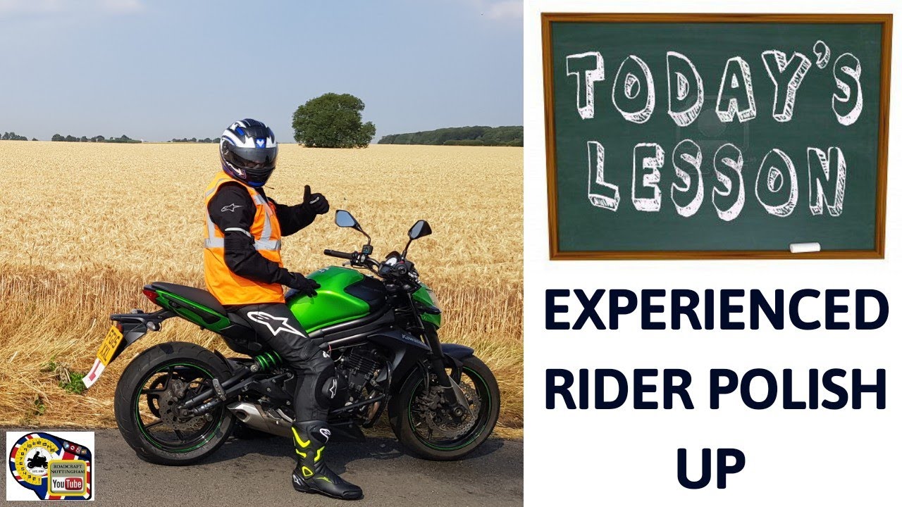 Experienced rider advanced skills lesson
