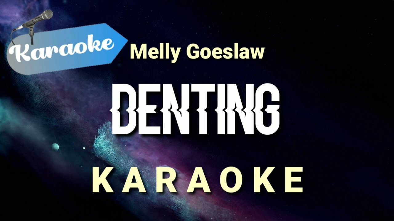 [Karaoke] DENTING - Melly Goeslaw | (Karaoke) Nada Wanita