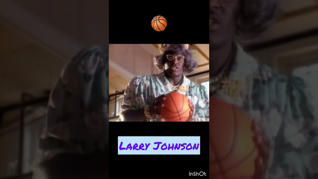 NBA Legend Larry Johnson Mix Charlotte Hornets Viral Fire 