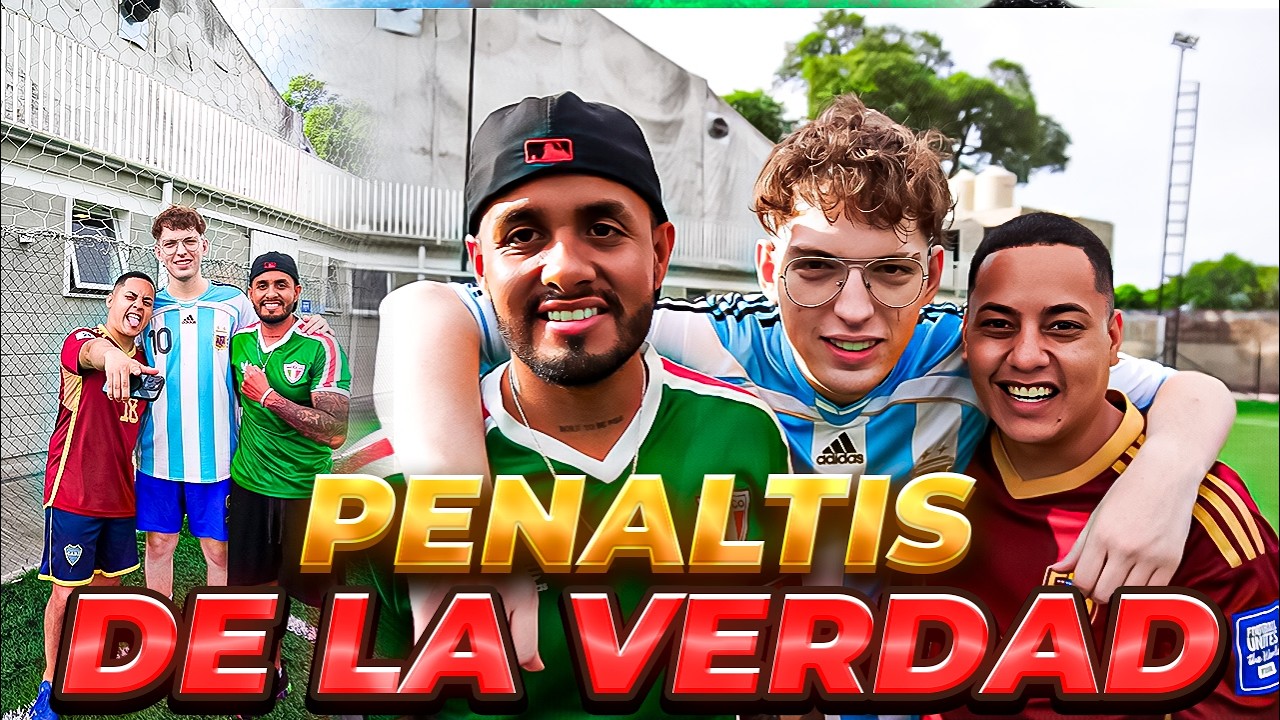 PENALTIS DE LA VERDAD con @DavooXeneizePlusX y @mikemaquinadelmal5016  RETOS DE FUTBOL