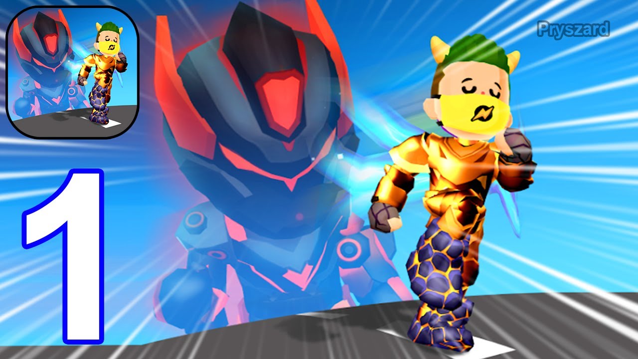 PKXD Runner - Gameplay Walkthrough Part 1 Tutorial Escape From Glitch (iOS, Android)