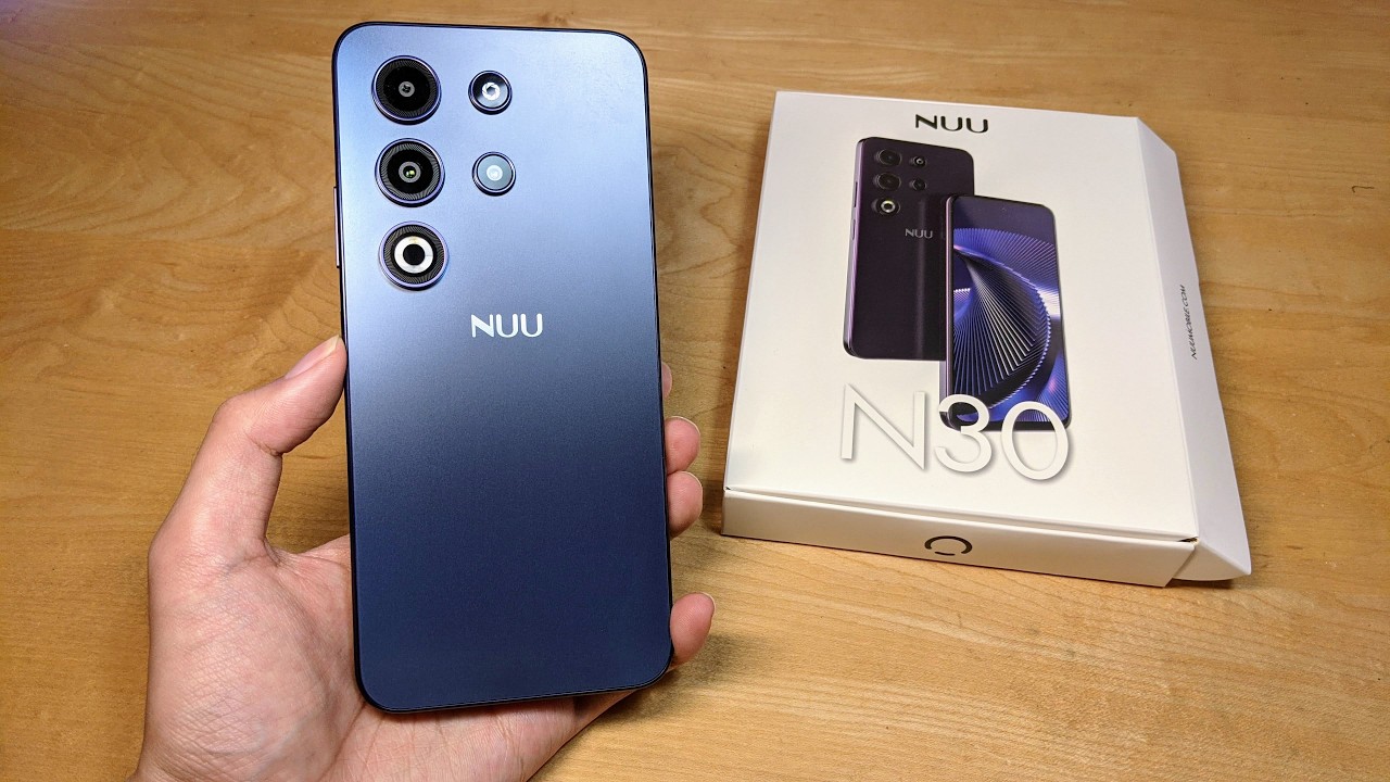 REVIEW: NUU N30 Affordable Android Smartphone - 50MP Camera | Stereo Speakers | 90Hz Display!