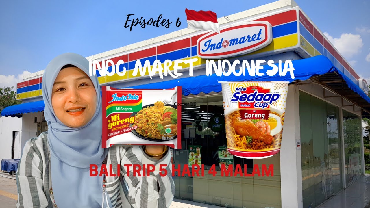 Ep 6 | Bali Vlog 🇮🇩 | React Orang Malaysia Masuk Indo Maret | Kenapa Kuah Bakso Solo Ni Wangi?