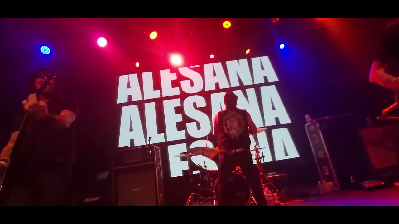 Alesana @ Goldfield Roseville CA Venue, A Place Where The Sun Is Silent Full Set