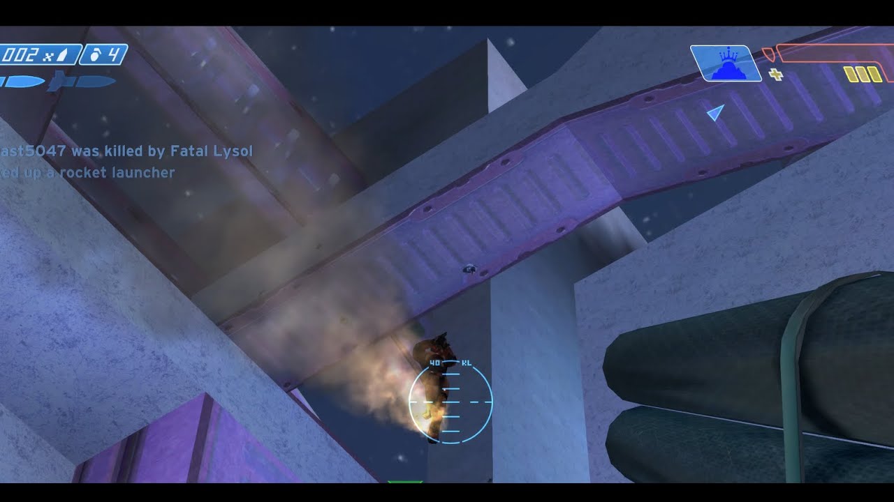 Halo 1 BTB - KotH on Damnation (4v4) (Limited Comms)