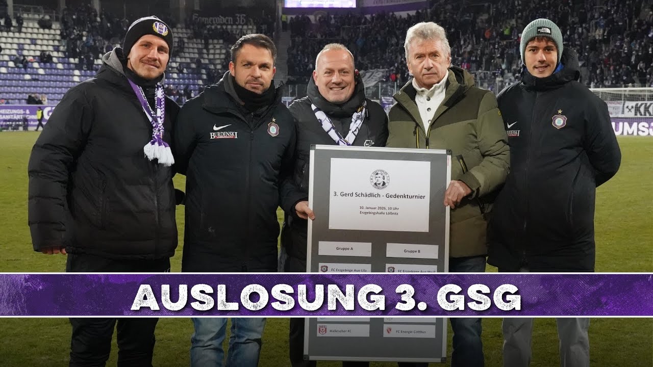 Auslosung 3. Gerd-Sch&auml;dlich-Gedenkturnier 