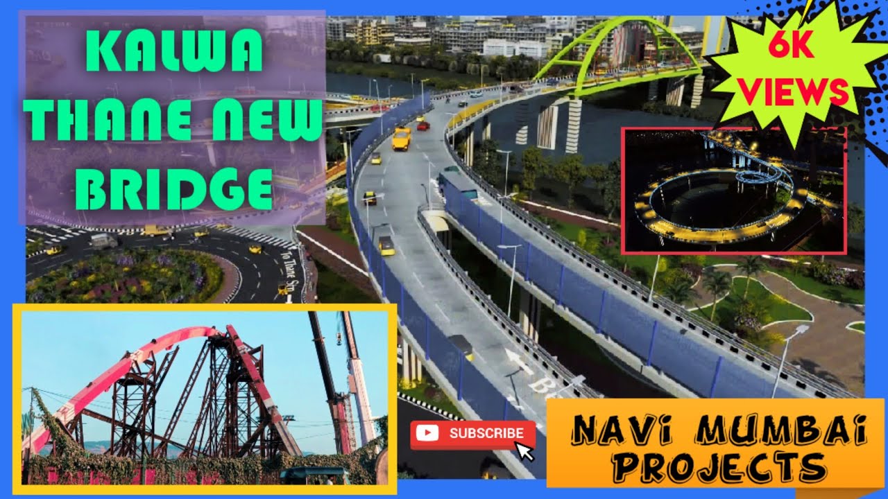 Thane Kalwa new Bridge Plan | Kalwa Thane Bridge | Construction Towards Vitava and Saket |DEC 2020 |