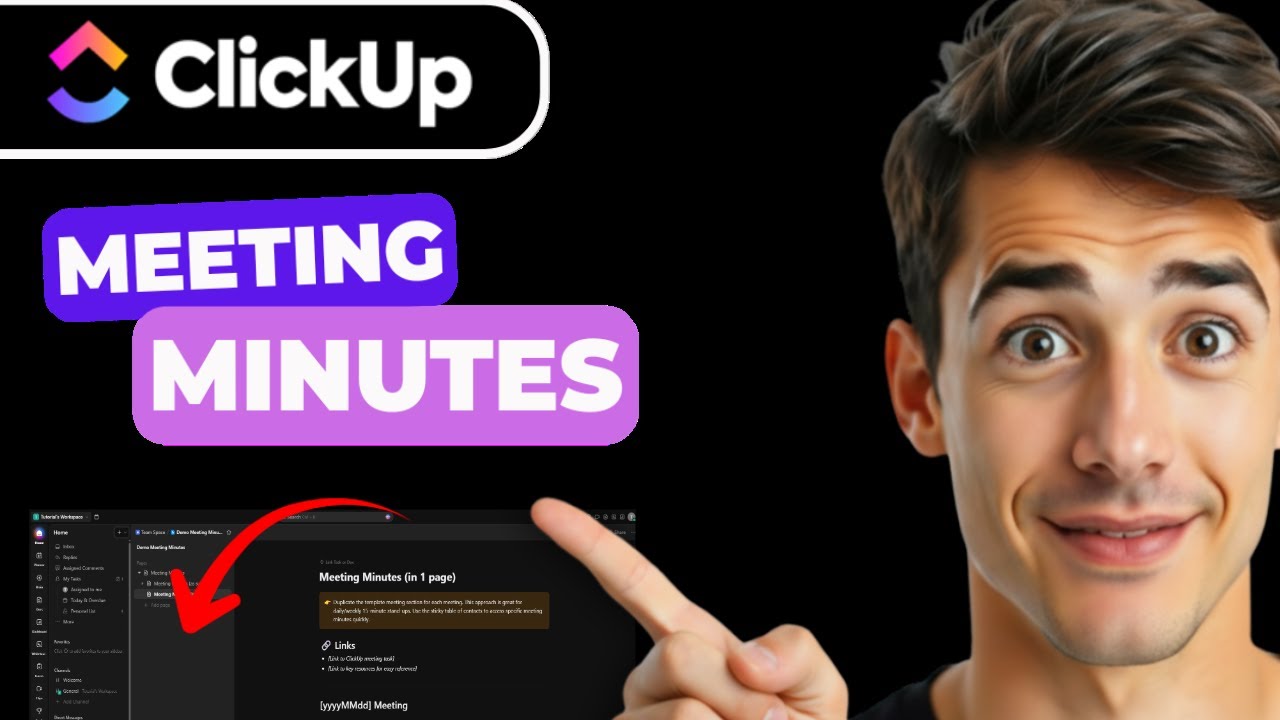 Как составить протокол совещания в Clickup (самый простой способ) (Руководство 2026 года)