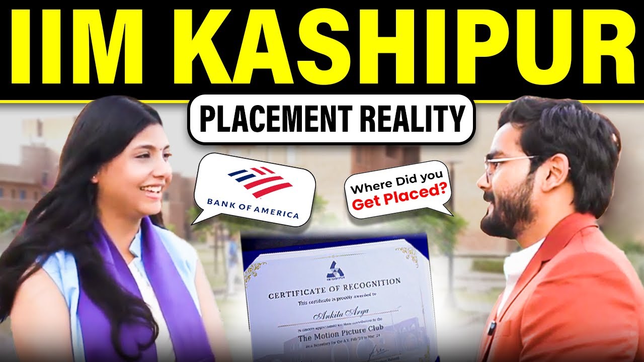 New IIM PLACEMENT Reality revealed by IIM KASHIPUR student