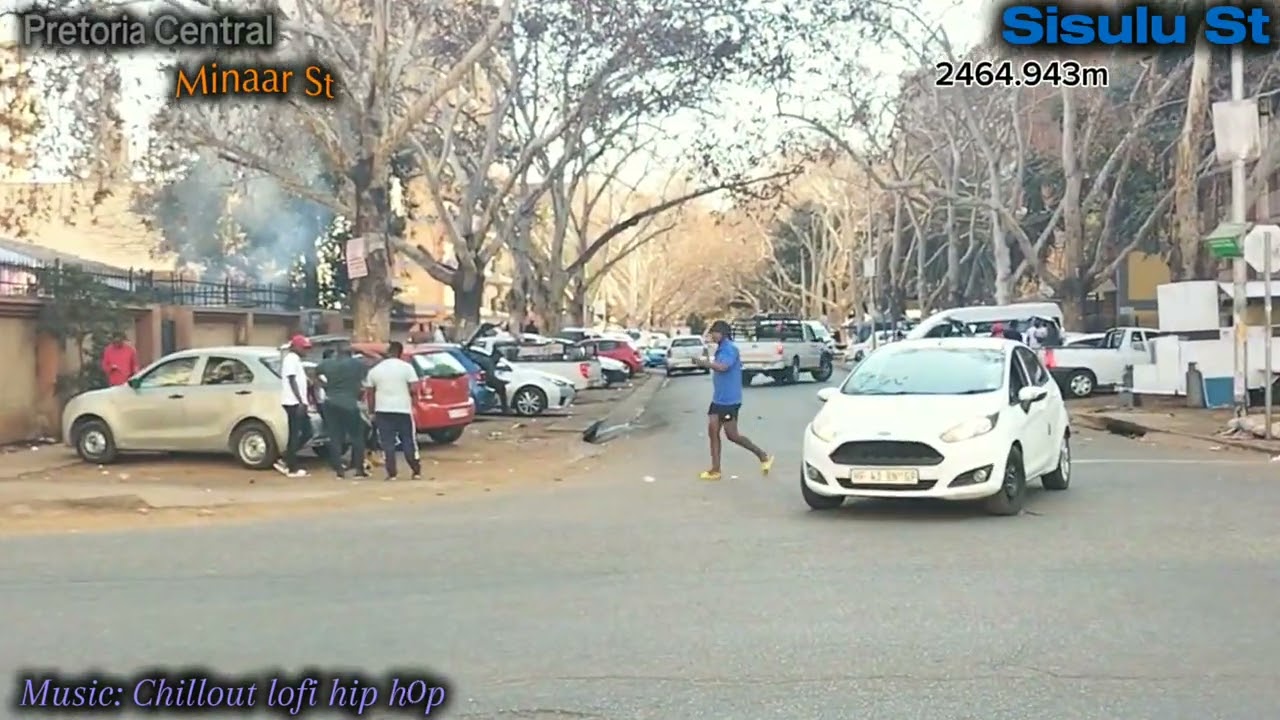 Sisulu St.. 🏢🏫🚶👨‍👧🚖👌(1080p)