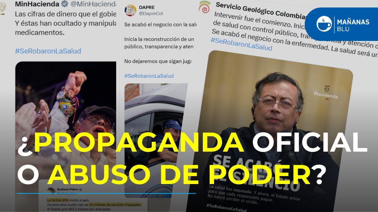 Gobierno de Petro usa cuentas oficiales para hacer campa&ntilde;a en redes, &iquest;propaganda o informaci&oacute;n?