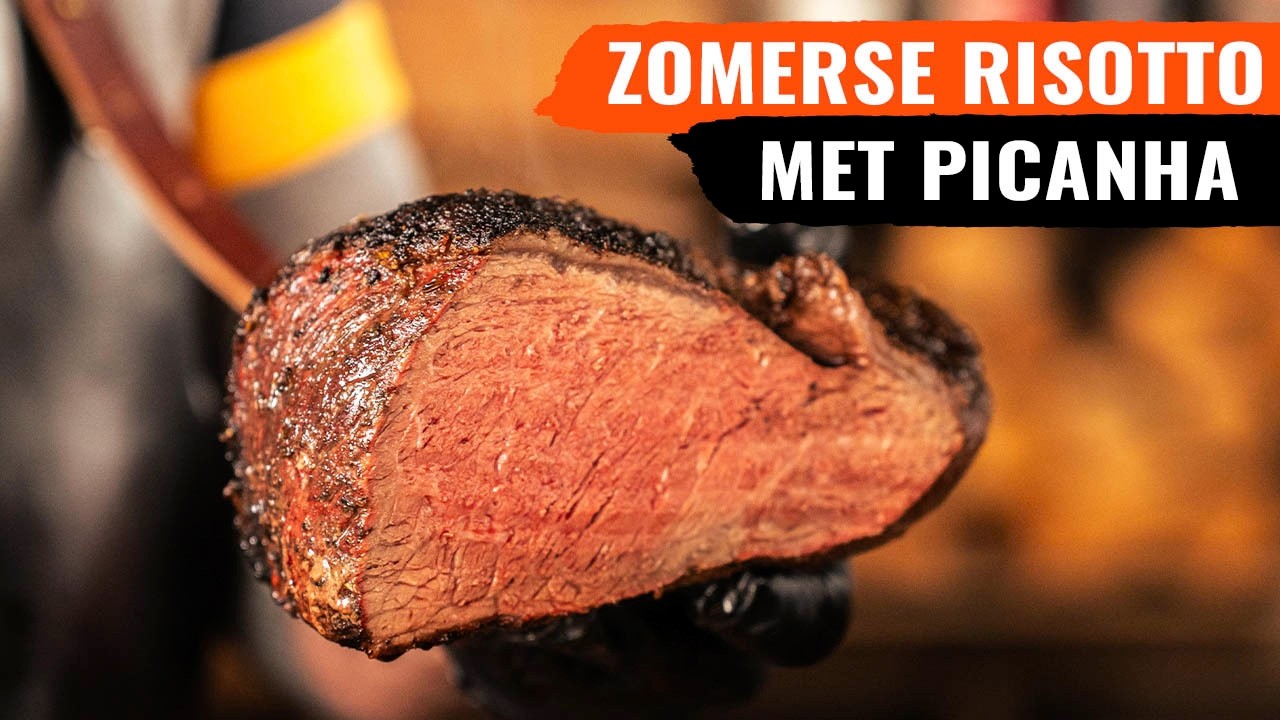 Picanha met frisse Risotto - Compleet BBQ recept!