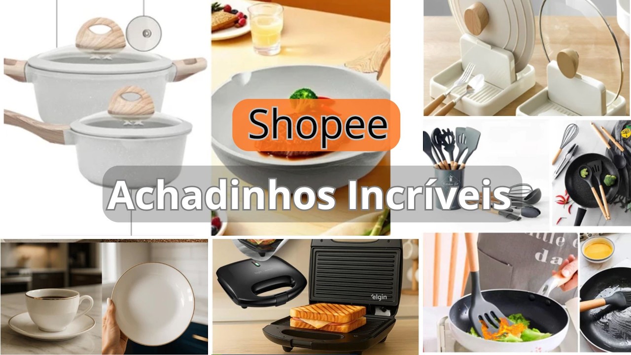 Achadinhos Incriveis da Shopee para transformar sua Cozinha -Lindos Baratos Funcionais Modernos
