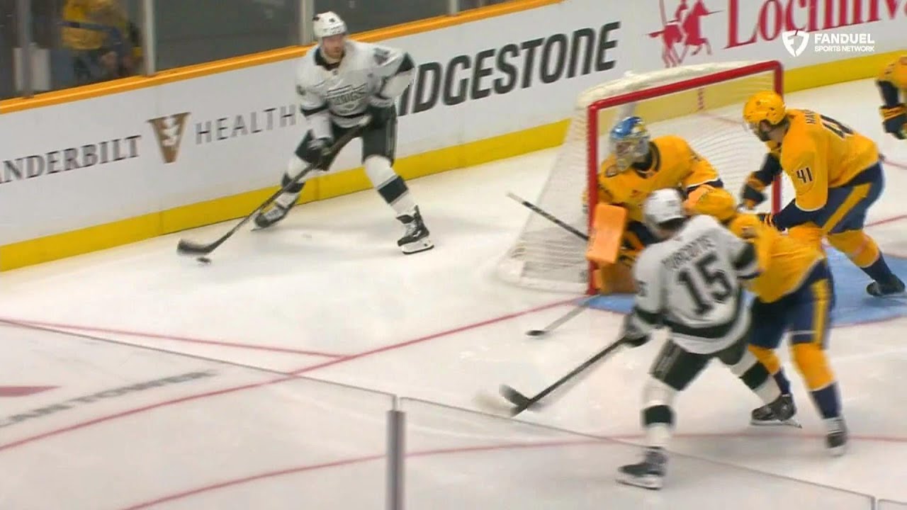 Joel Armia scores his first with the Kings.