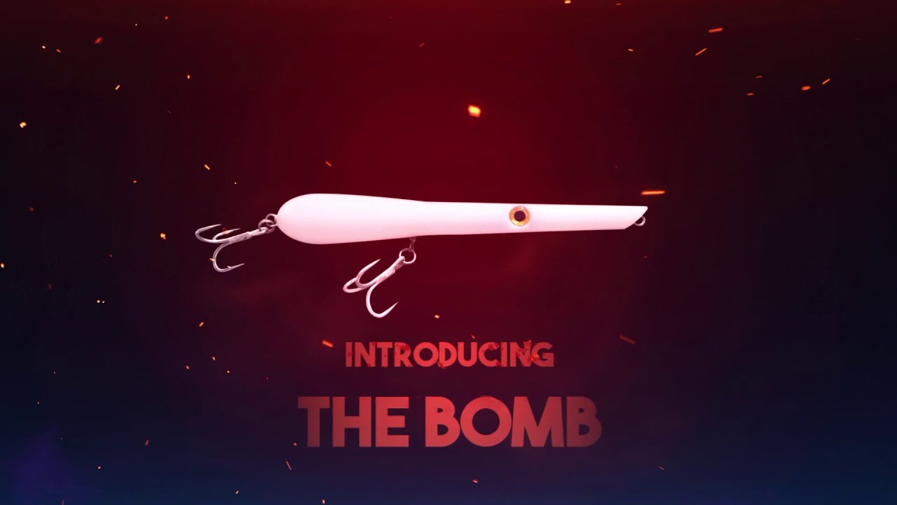 The Bomb - Long Casting lure in action - Drone footage