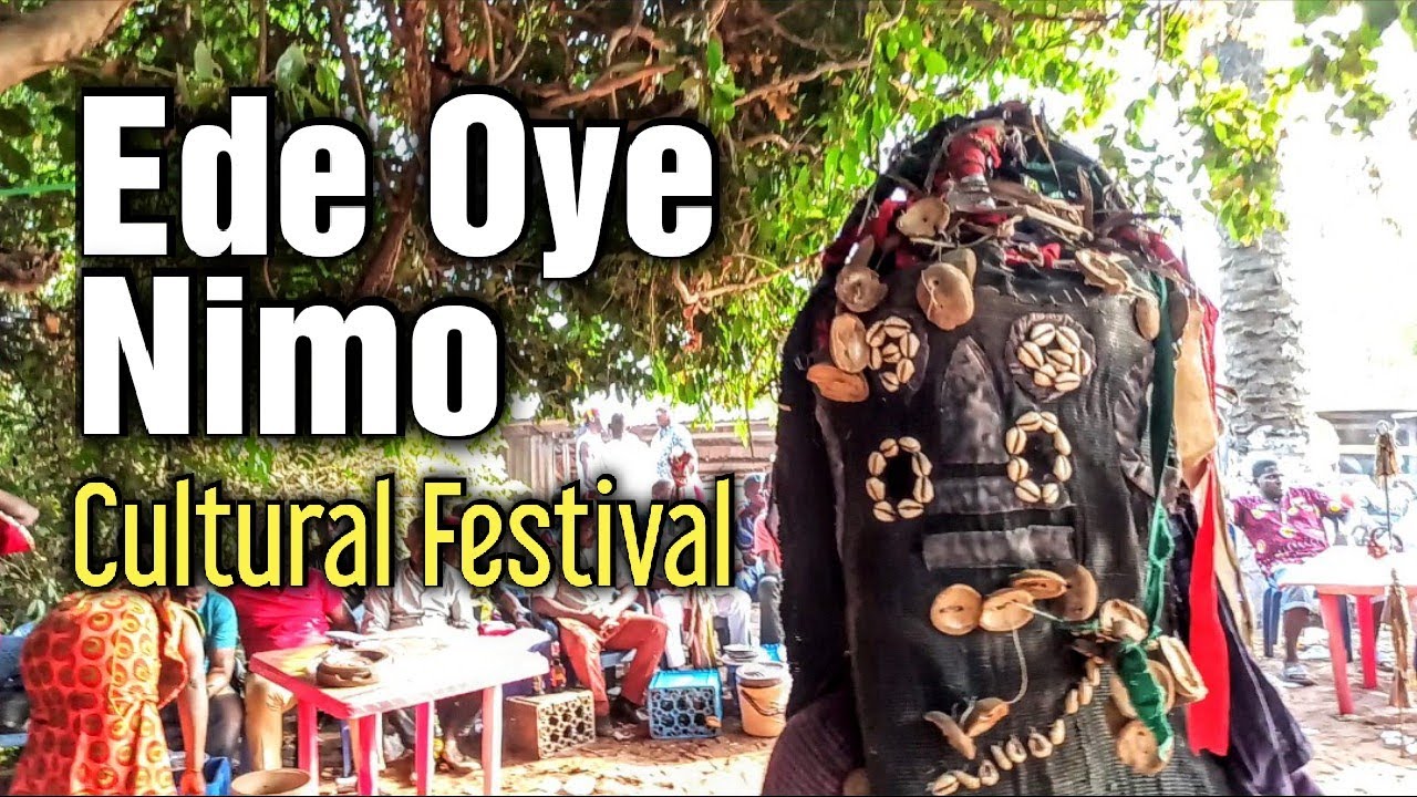 Masquerades at Ede Oye Nimo Cultural Festival