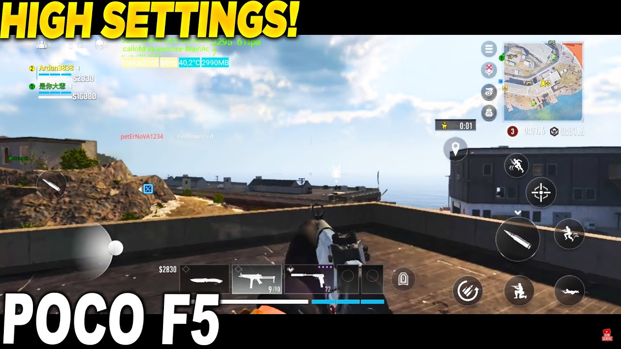 Poco F5 Warzone High Snapdragon 7+ Gen 2