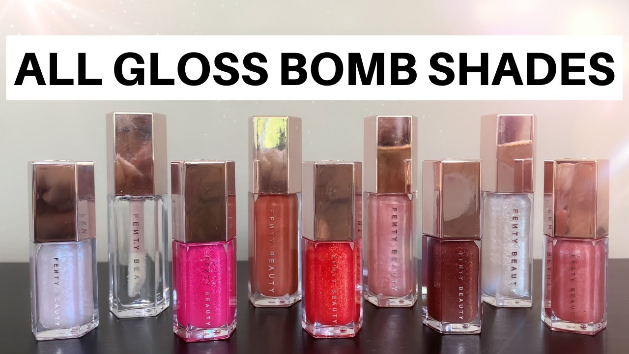 All Fenty Gloss Bomb Shades | Swatches