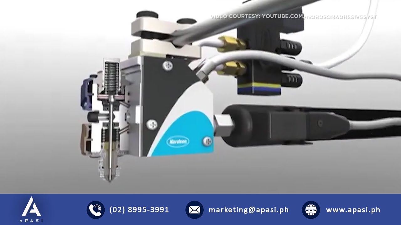 Nordson SureBead® - Nordson Non-clogging Hot Melt Dispensing Applicators  - APASI PH