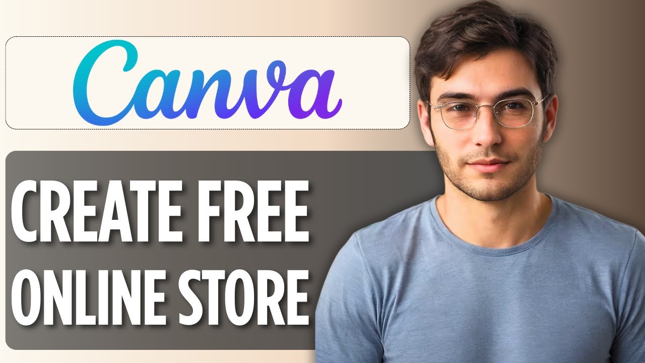 Create A Free Online Store with Canva | Canva Website Tutorial 2025 | Step-by-Step Guide