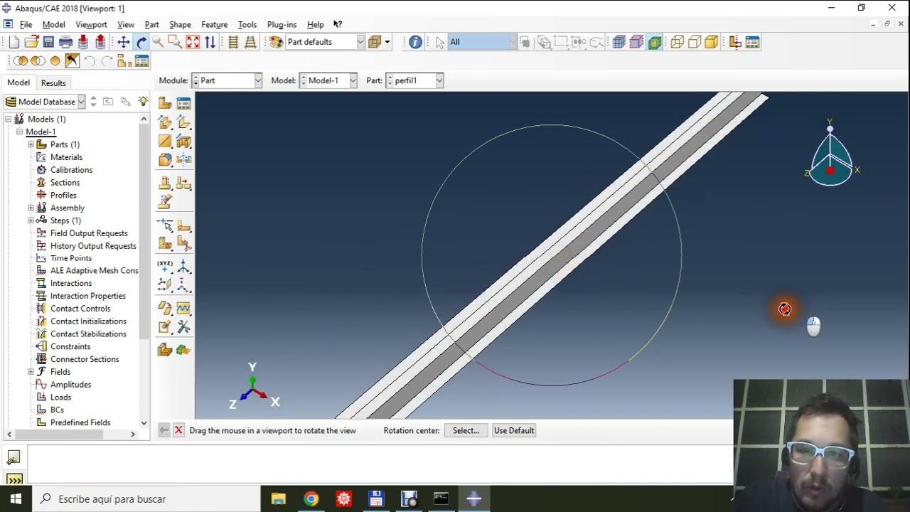 ABAQUS primeros pasos tutorial de calculo estático