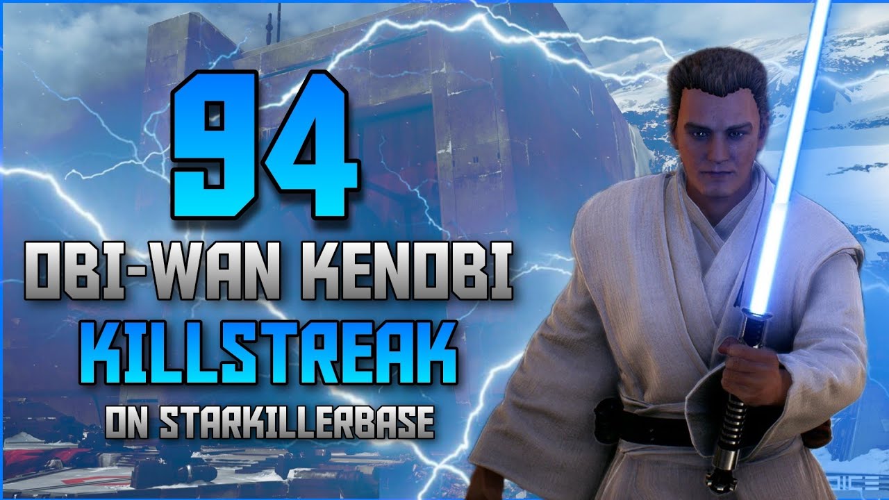 STAR WARS™ Battlefront™ II Obi-Wan Kenobi 94 Killstreak (Starkiller Base - Galactic Assault)
