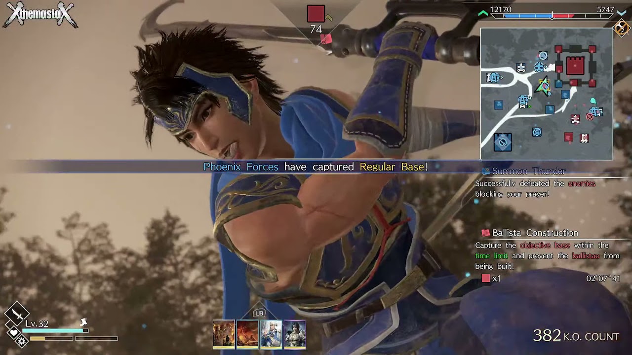 Dynasty Warriors 9 Empires - Yue Jin Gameplay