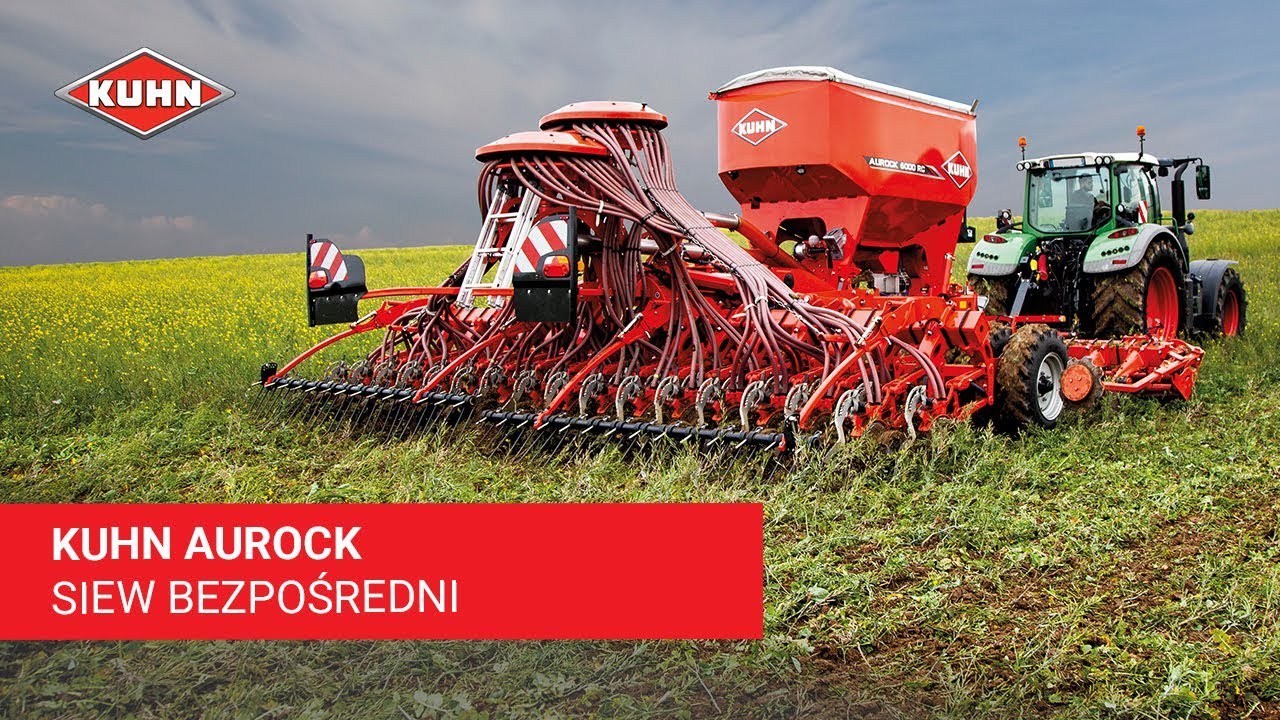 Siewnik KUHN AUROCK - odpowiedź na wyzwania jutra!