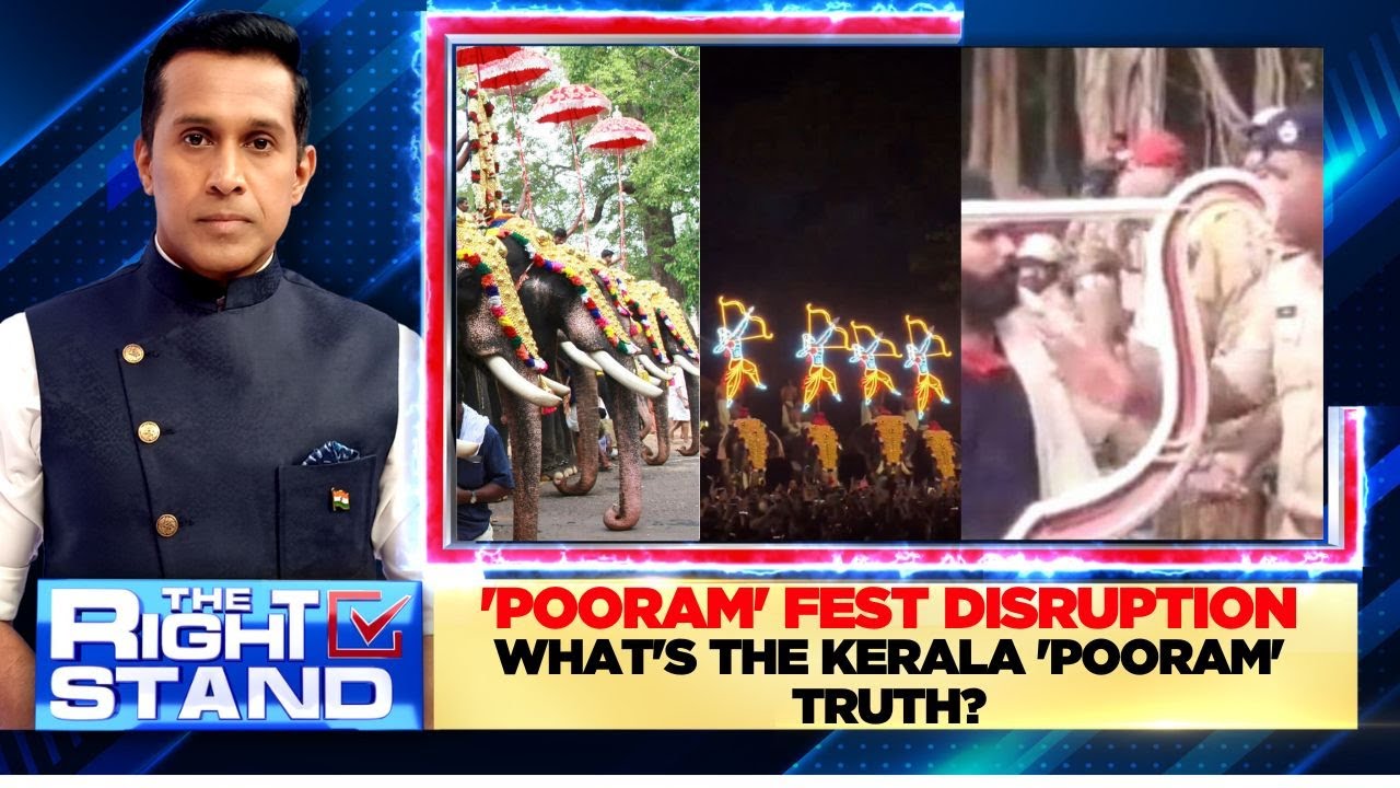 Kerala's Thrissur Pooram Faces Controversy Amid Tight Police Restriction and Political Interventions