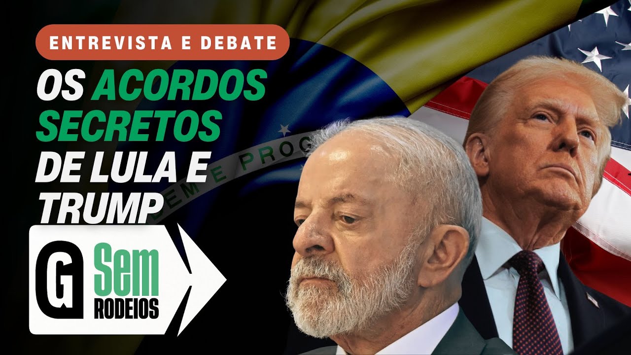 🔴 AO VIVO -  O QUE ELES ESCONDEM? Acordo entre Trump, Moraes e Lula segue obscuro / SEM RODEIOS