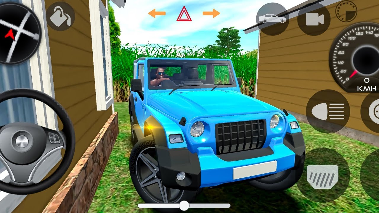 Indian Cars Simulator 3D: (Thar 4x4) - Car Driving 3D Game - Car Game Android Gameplay