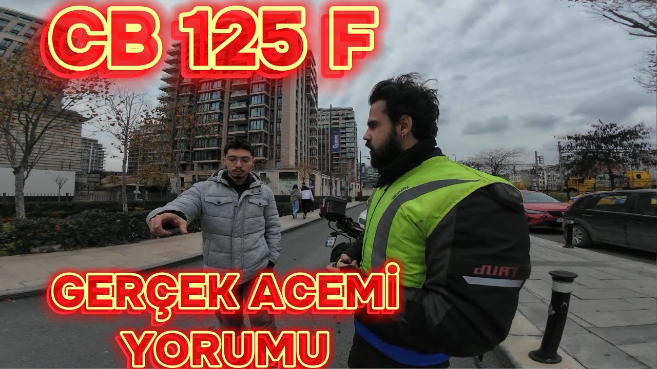 TAKİPÇİME CB125F SÜRDÜRDÜM !