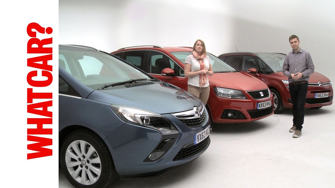What Car? reviews seven-seat MPVs - Vauxhall Zafira Tourer, Seat Alhambra & Citroen Grand C4 Picasso