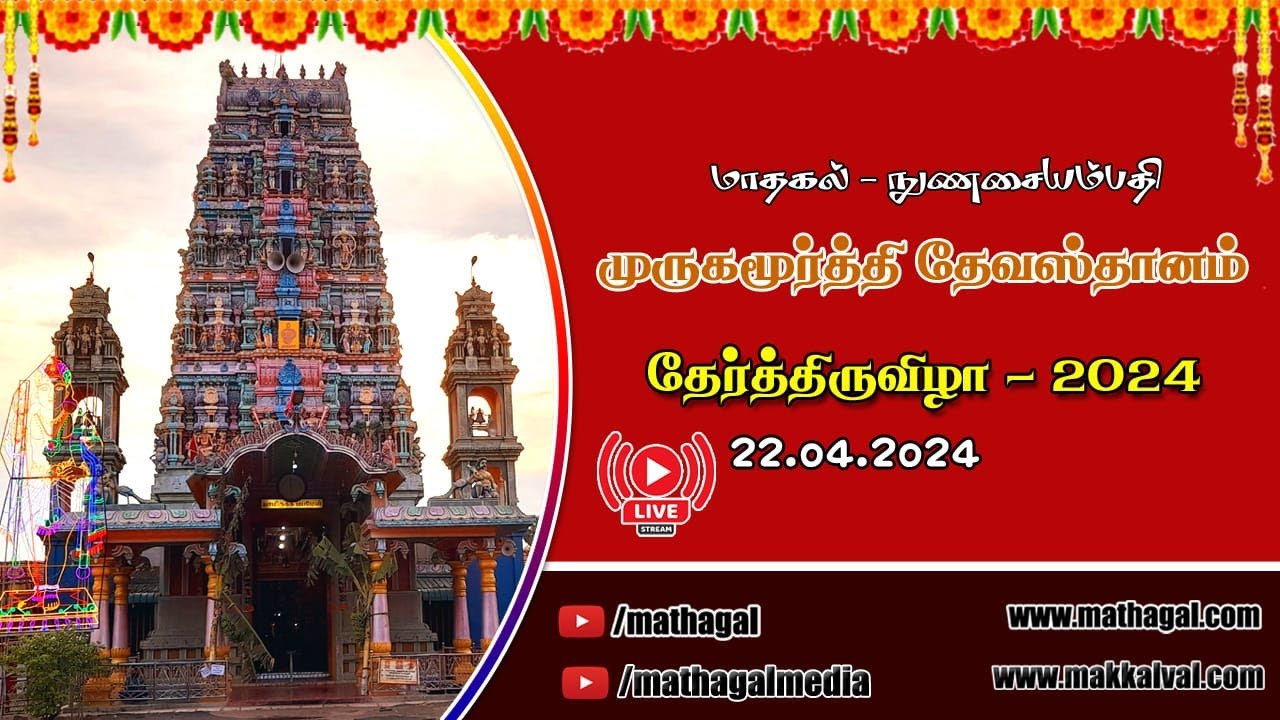 🔴LIVE மாதகல் நுணசை முருகமூர்த்தி ஆலய தீ மிதித்தல் நிகழ்வு - 2024 | Mathagal Nunasai | #mathagal